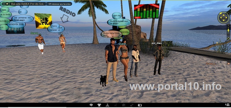 Jogo grátis IMVU: a evolução 10 anos depois