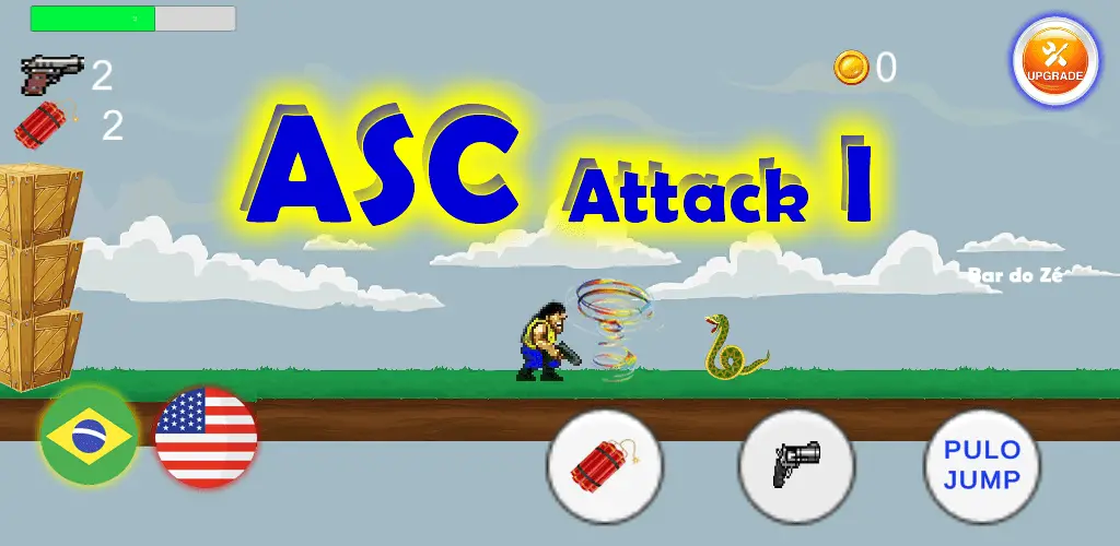 Jogo 2D ASC Attack I em português - Grátis