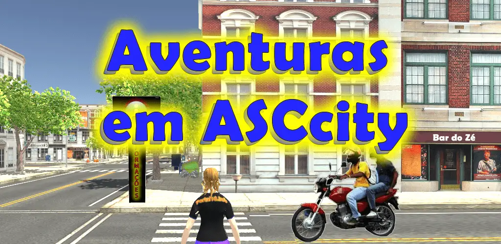 3D Game The Adventures in ASCcity - Free