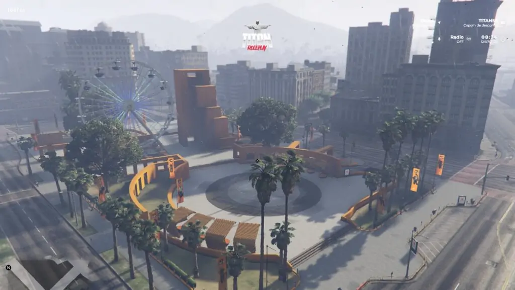 Titan RP: Cidade para jogar GTA FiveM