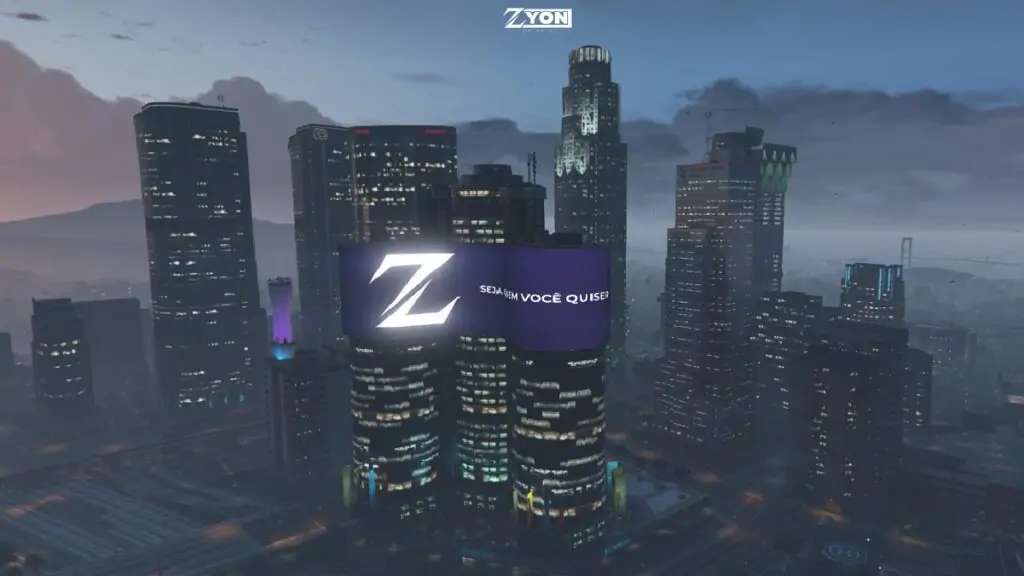 Zyon RP: Cidade para jogar GTA FiveM