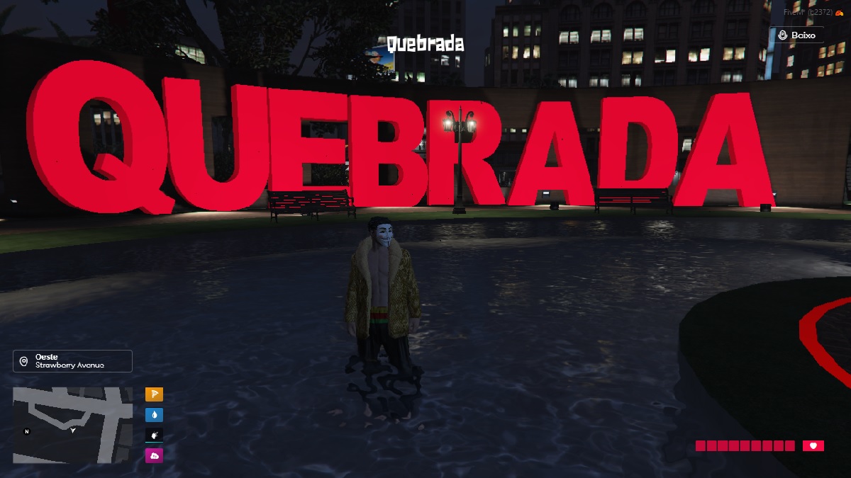 Quebrada Roleplay: Cidade de GTA FiveM